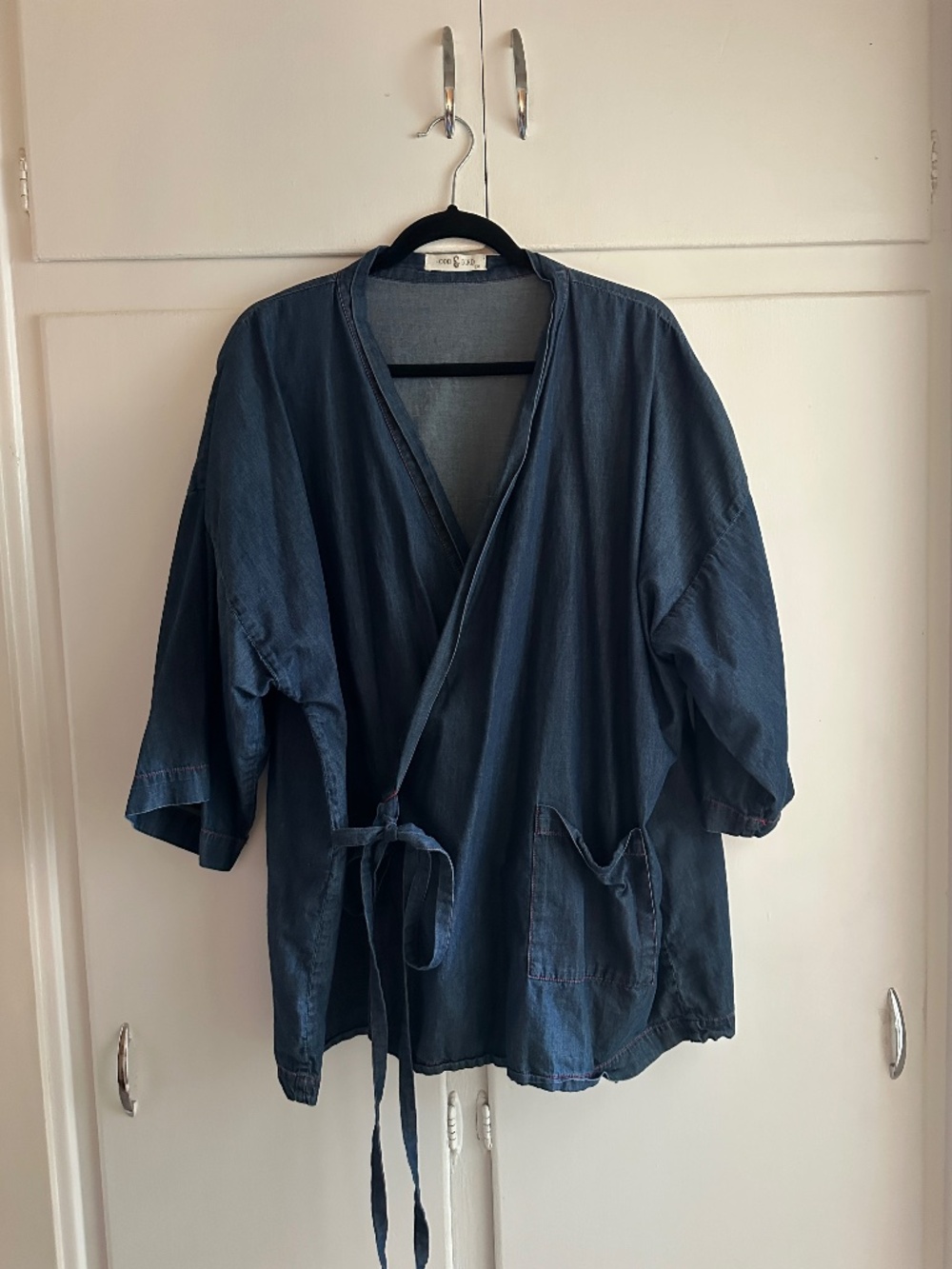 ODDBIRD CO. Chambray Kardeş Top / 2X -a Kardeş Loungewear Separates